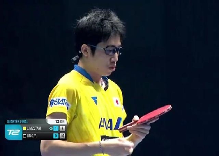 日本乒乓球队鏖战韩国乒乓球队，水谷隼绝境逆转
