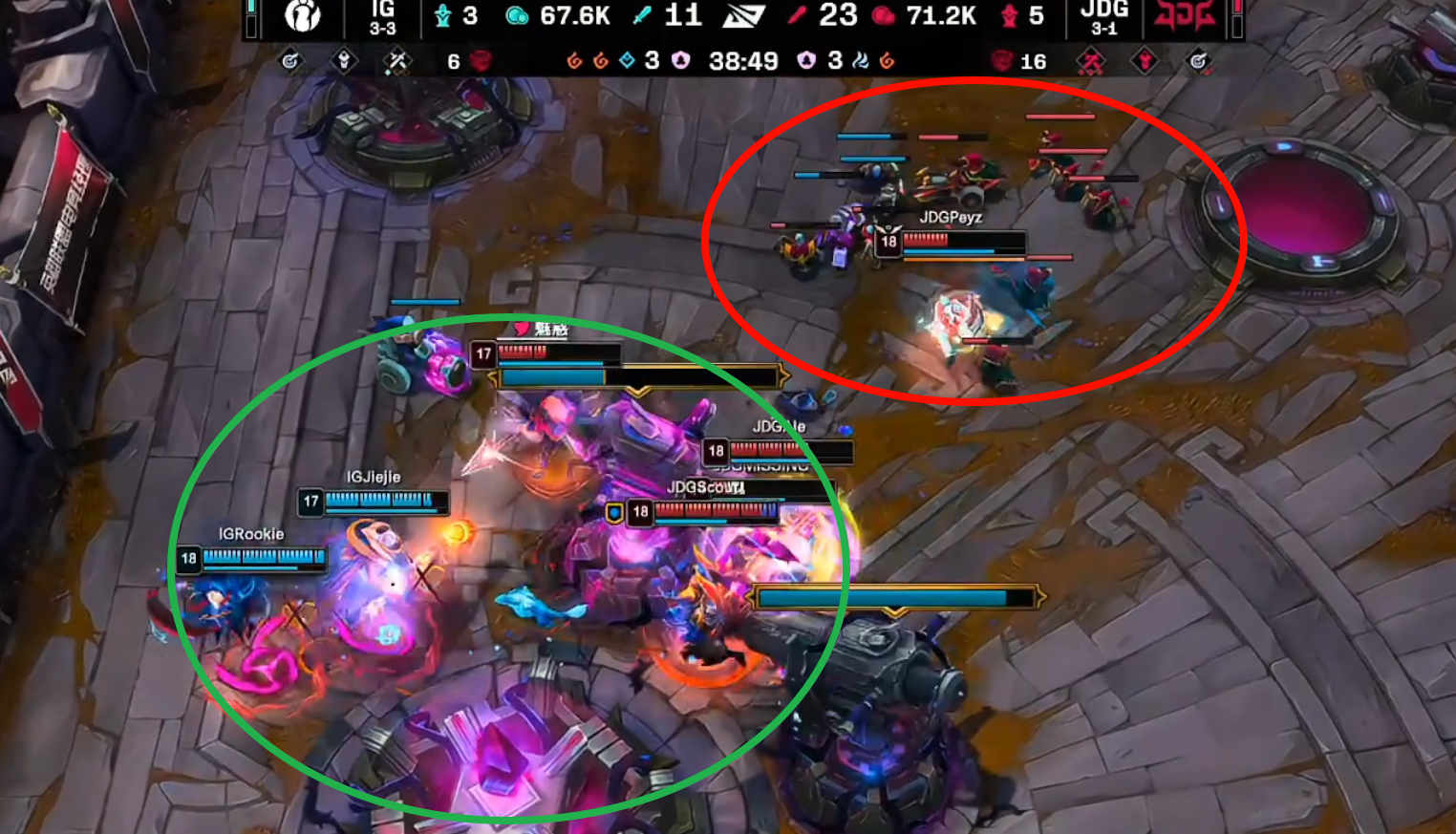 JDG强势RNG，Mickey爆发神勇的简单介绍