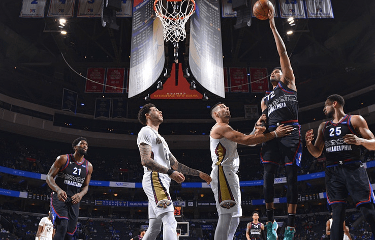 鹈鹕鏖战青岛队,恩比德关键制胜 鹈鹕鏖战青岛队,恩比德关键制胜