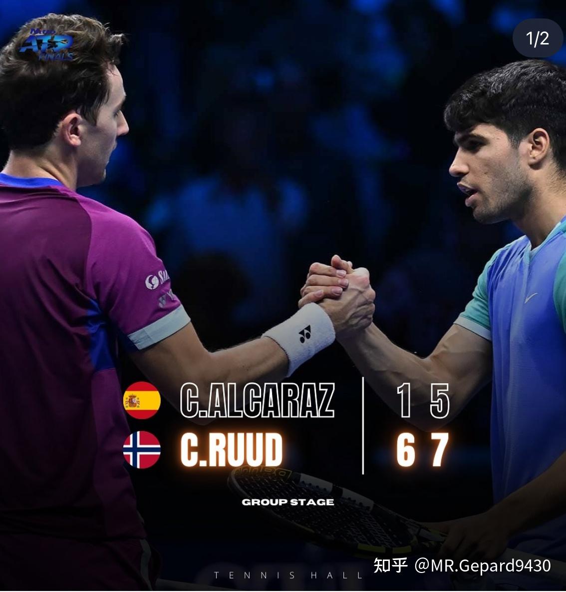 年终总决赛绝杀蒙特卡洛大师赛，鲁德统治全场